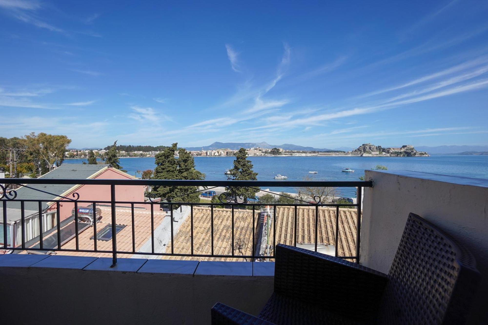 Anemomilos Sea View Penthouse Corfu  Exterior photo
