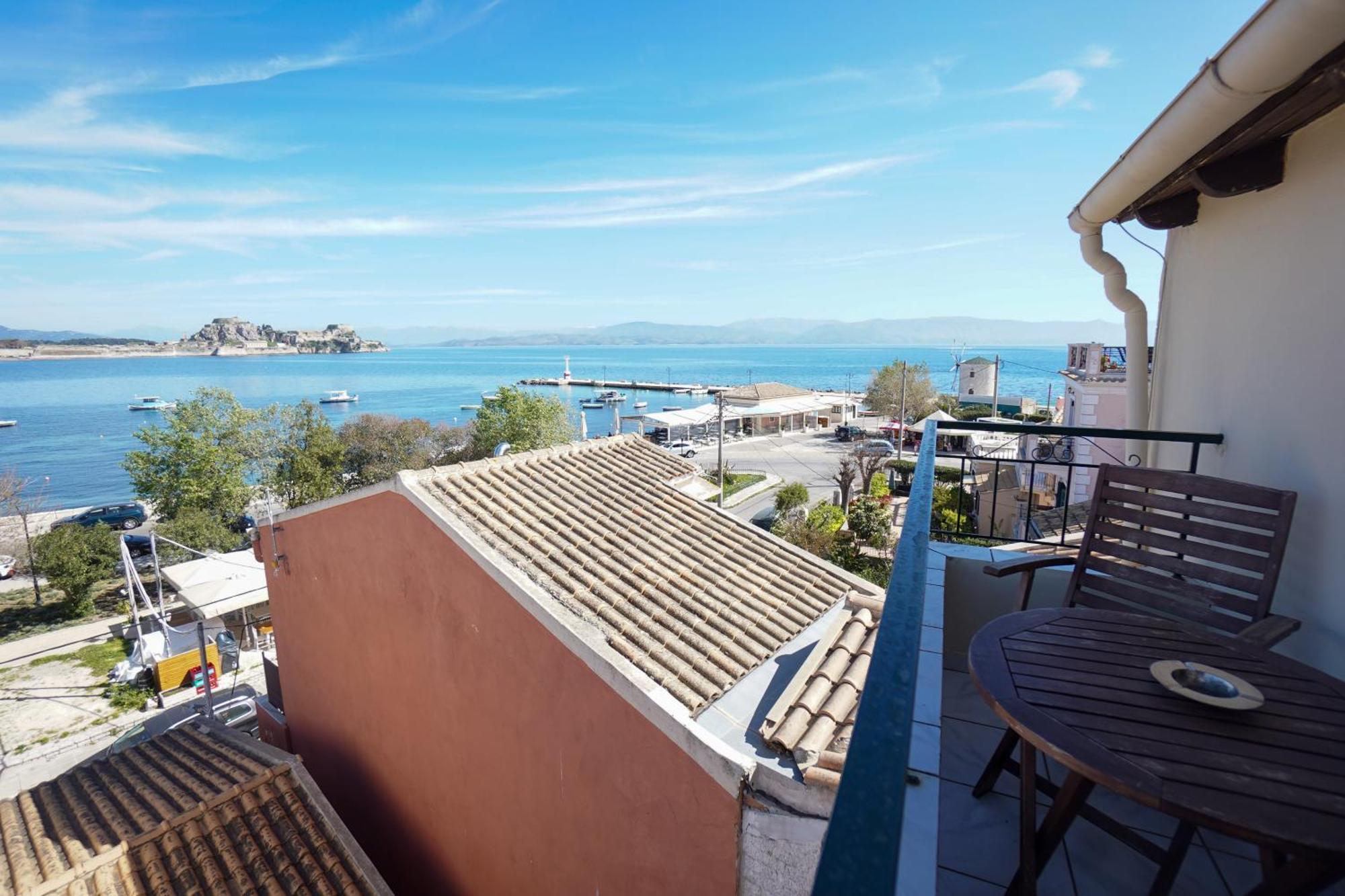 Anemomilos Sea View Penthouse Corfu  Exterior photo