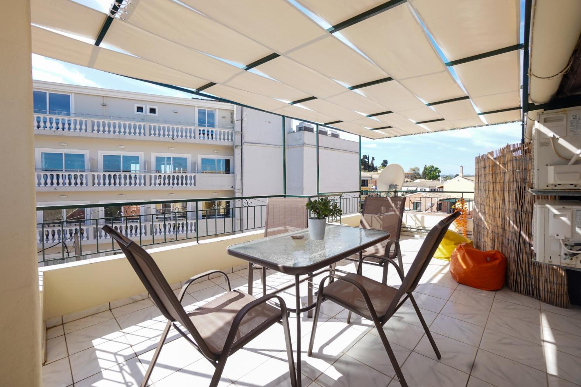 Anemomilos Sea View Penthouse Corfu  Exterior photo