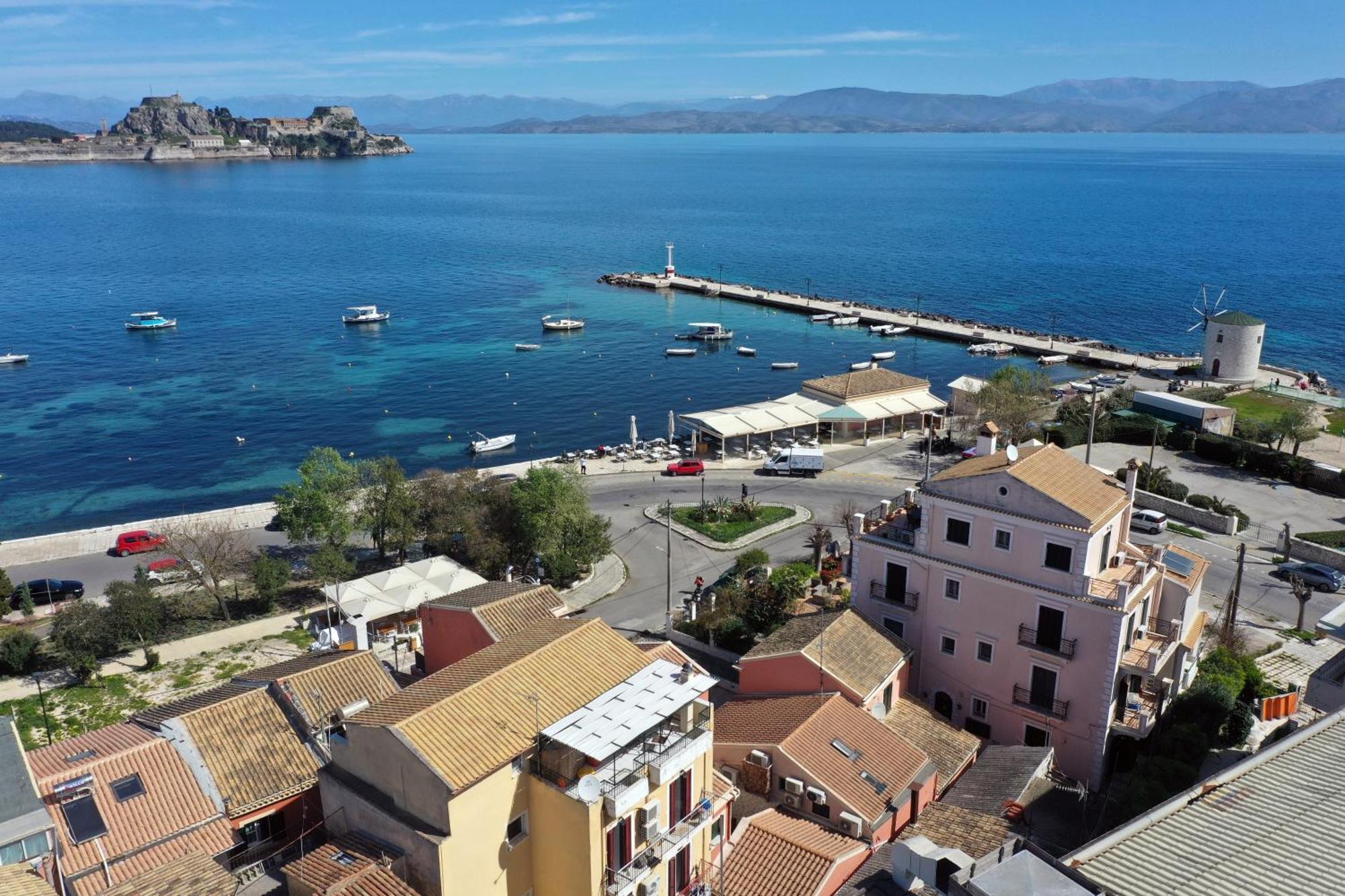 Anemomilos Sea View Penthouse Corfu  Exterior photo